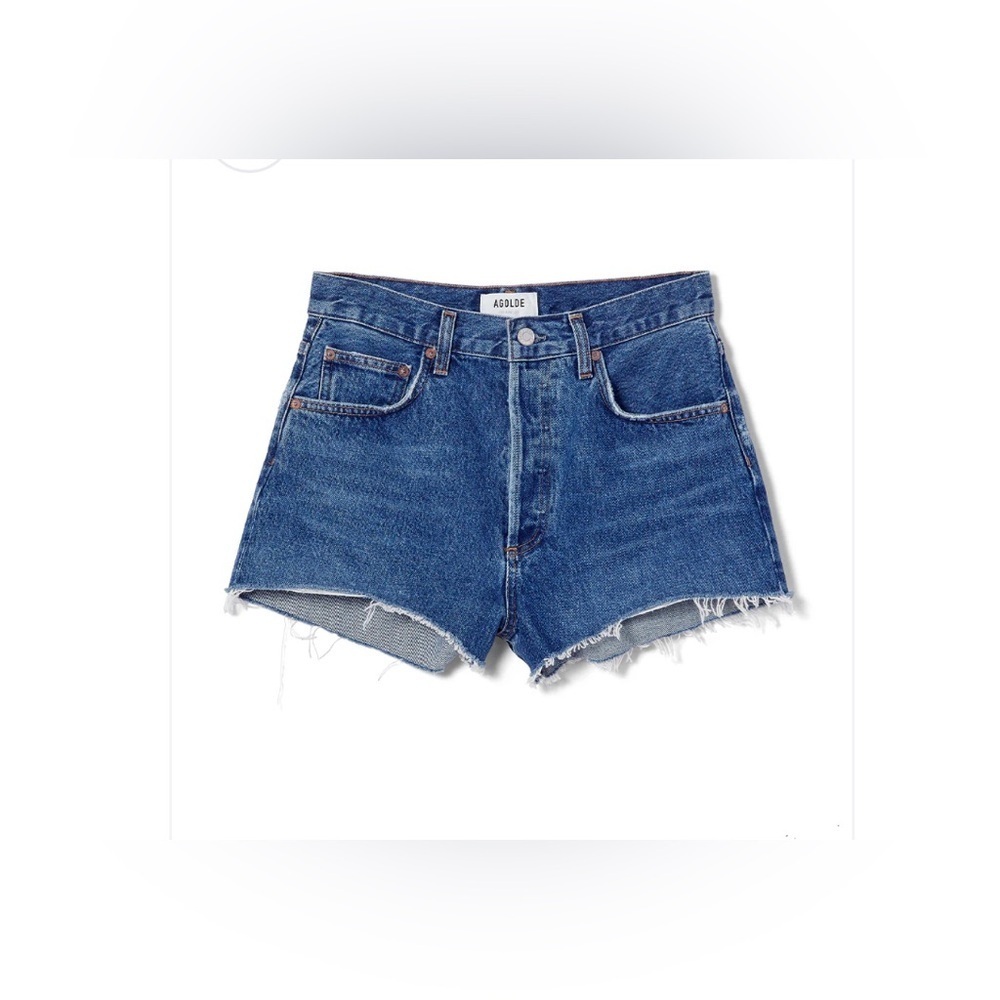 AGOLDE Mila Vintage High Rise Short women’s size 34 - Picture 4 of 7